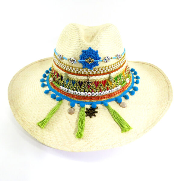 Sombrero aguadeño blue